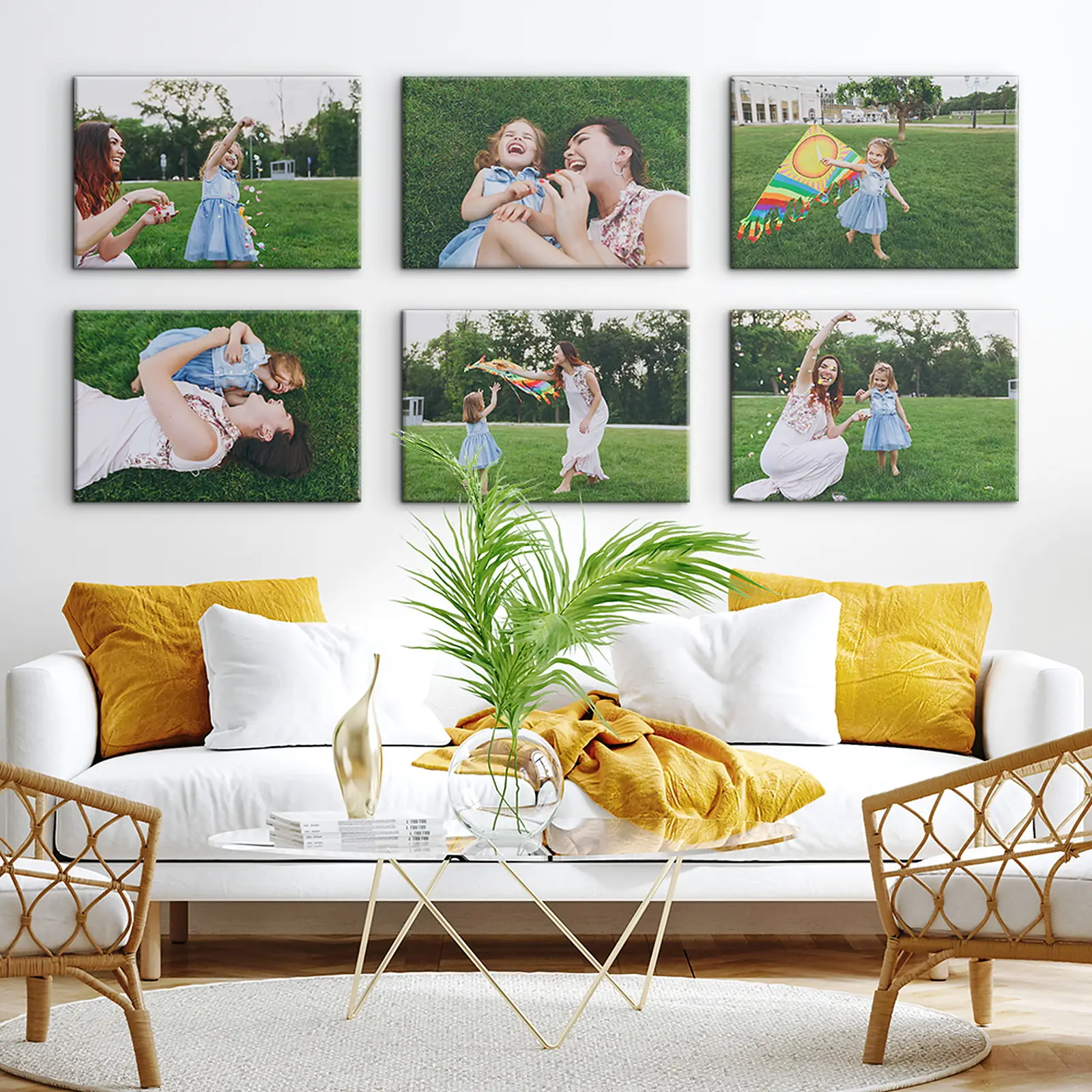 6x A3 Canvas Combo