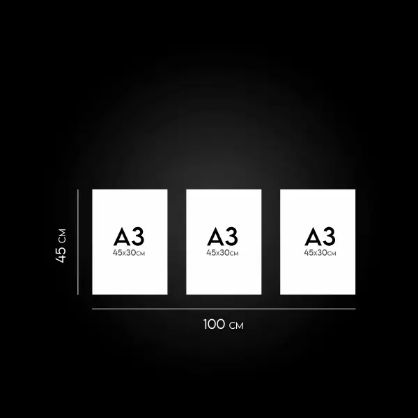 3x A3 Canvas Deal - Image 2