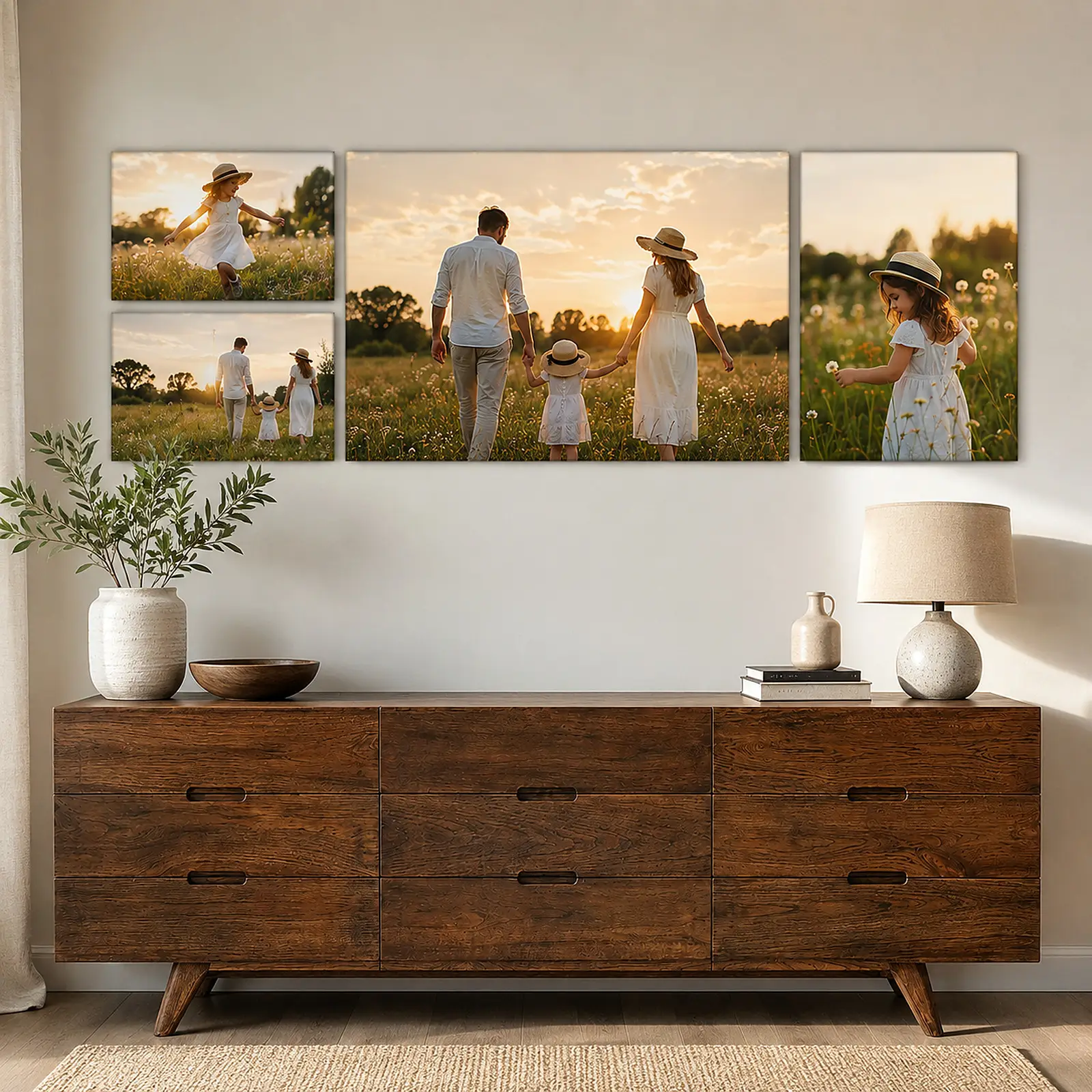 Four the Feature Canvas Set